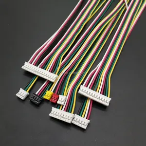 Kustom OEM JST 2 3 4 5 6 7 8 9 10 pin laki-laki perempuan konektor kabel listrik 1.5mm pitch kabel perakitan kawat harness