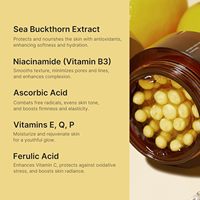 Crème en capsules medicube avec vitamine C en profondeur |   Capsule dorée de vitamine C liposomale pour une peau éclatante et raffermie |   Éclat hydratant