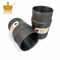 Coque de réaménagement diamantée pour exploration minière, outil de forage résistant à la corrosion pour roches dures