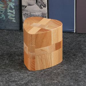 Rompecabezas de madera maciza Luban Lock, bola mágica, juguete para niños, juego de inteligencia educativo - Product Image 5