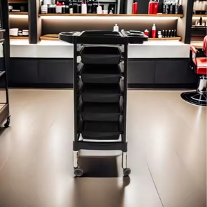 Outil spécial de repassage multifonctionnel pour salon de coiffure Nouveau chariot de beauté pour salon de coiffure en plastique durable - Product Image 6