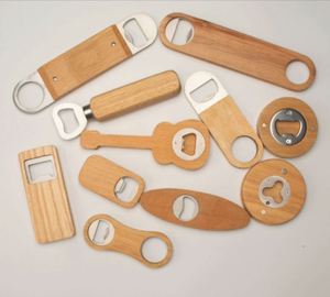 LC631 - Llavero Abridor de Botellas de Madera con Logotipo Personalizable, para Bar, Promoción de Fiestas, Regalo Publicitario, Abridor de Botellas de Cerveza de Madera Personalizado - Product Image 6