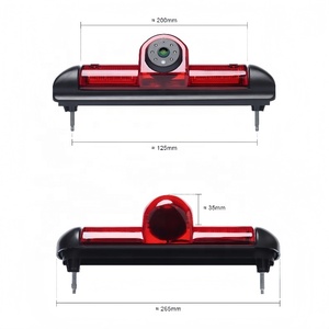 Tovision AHD Fisheye lentille LED feu stop caméra de recul pour Citroen Jumper & Fiat Ducato 06-15 3 Gen <span class=keywords><strong>Maxi</strong></span> & Pieugeot <span class=keywords><strong>Boxer</strong></span> - Product Image 3