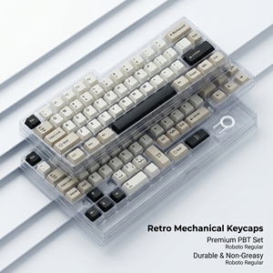 Keycaps PBT วัสดุสีย้อม-sublimated 126คีย์โปรไฟล์มาตรฐานใช้ได้กับ Ajazz /aula/<span class=keywords><strong>akko</strong></span> 60%/75% /tkl/ 104 - Product Image 1
