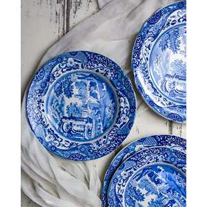 Vaisselle en porcelaine de marque personnalisée, décor italien, service d'assiettes de mariage, assiettes à soupe et à dîner pour hôtels, en stock - Product Image 2