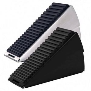 Butée de porte réglable robuste en acier inoxydable, décorative, rétractable, antidérapante, grande et large, anti-collision, sûre - Product Image 3