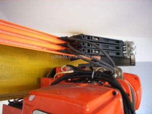Escobilla de carbón colectora de corriente KEDO MKD-100A para grúa apiladora con riel conductor electrónico integrado - Product Image 6