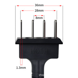 สายไฟ HOSH แบบ 4 ขา พร้อมสายไฟสำหรับอุปกรณ์ไฟฟ้า - Product Image 2