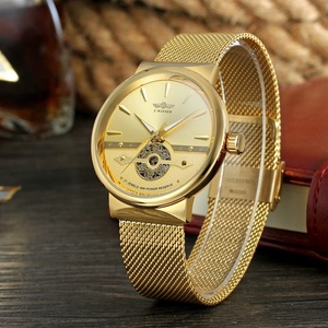 Montre mécanique automatique pour homme en acier inoxydable, personnalisable OEM/ODM, largeur de bracelet 20 mm, cadran en verre, affichage élégant - Product Image 6