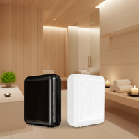 Diffuseur d'arômes portable électrique sans fil Bluetooth en plastique, alimenté par batterie, capacité de 170 ml, pour hôtel