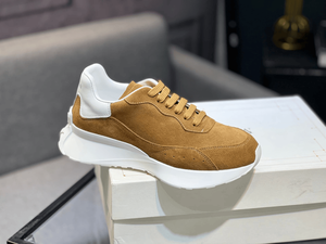 2026 Alexander Fashion Trend Spring Retro Oversize Mc.Lightweight Interior Flat Plaid Pattern Genuine Leather Upper Queen - Product Image 6