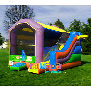 Castillo Inflable Hello Bounce House Kitty con Toboganes, Impermeable y con Protección UV, Fácil de Instalar - Product Image 3