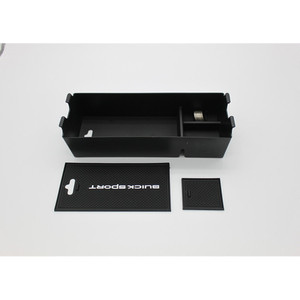 Lu Zun Armrest Storage Box <b>Black</b> Plastic Center <b>Console</b> Compartment For Buick GL8 2011-2018 - Product Image 3