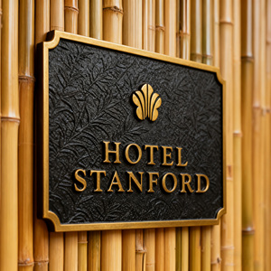 Premium 3D Metal Embossed Stainless Steel <strong>Illuminated</strong> <strong>House</strong> <strong>Number</strong> Door Plate Luxury Hotel Resort Lobby Interior Decor - Product Image 5
