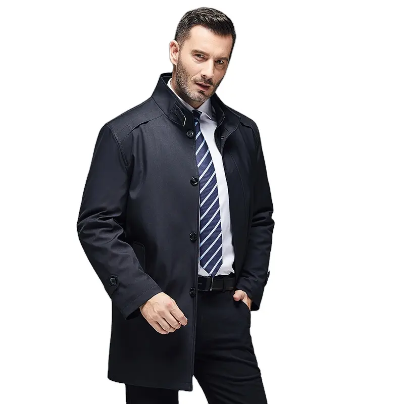 Middle aged men Clothing liner Can take off Young father cotton padded clothes loose cold proof and warm winter coat Large Size