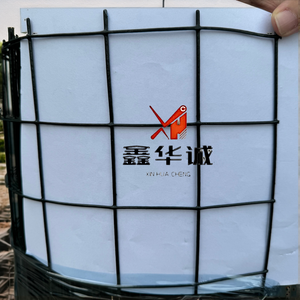 6 ft Yüksekliğinde Kaynaklı Tel Örgü Güvenlik Çit Rulosu 1x1 İnç 17 Gauge PVC Kaplı Paslanmaz Çelik 3D Modelleme - Product Image 3