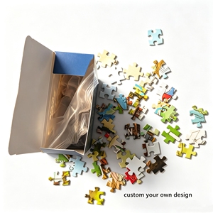 Jeux de puzzle personnalisés avec lettres de l'alphabet, jeux de société, mini puzzles à boutons, jouets éducatifs pour enfants, garçons et filles - Product Image 2
