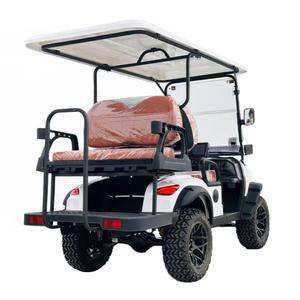 2025 thiết kế mới <span class=keywords><strong>4</strong></span> chỗ ngồi Golf giỏ hàng động cơ điện 60V pin câu lạc bộ tham quan Xe điện Golf <span class=keywords><strong>Scooter</strong></span> - Product Image 5