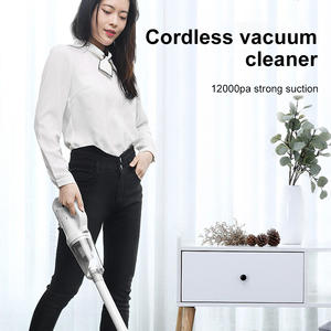 Aspirateur de voiture portable sans fil 4-en-1 de 12000 Pa, alimenté par batterie, en ABS, avec brosse pour sols et nettoyage du cuir, puissance de 120W - Product Image 2