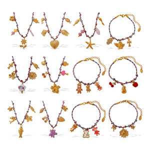 color <b>rope</b> diy stainless steel pendant necklace for women creative personalized animal starfish flower jewelry necklace - Product Image 2