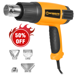WORKSITE-<span class=keywords><strong>pistola</strong></span> <span class=keywords><strong>de</strong></span> calor eléctrica Industrial, secador retráctil <span class=keywords><strong>de</strong></span> aire caliente, 2100W, <span class=keywords><strong>pistola</strong></span> <span class=keywords><strong>de</strong></span> calor <span class=keywords><strong>de</strong></span> soldadura eléctrica con 4 boquillas - Product Image 2