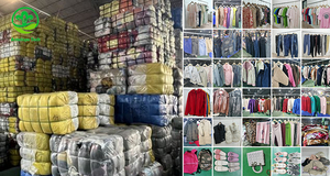 Robes en polyester pour femmes en gros, modèle Guangdong QZ-059, vêtements en stock à prix d'usine, expédition rapide, lots assortis en vrac - Product Image 4