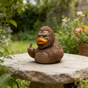Figurine en résine Bigfoot Duck, objet d'art et d'artisanat pour anniversaires, cadeaux de pendaison de crémaillère, visites aux malades et condoléances - Product Image 3