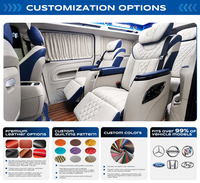 Sièges de capitaine pour Mercedes Benz Vito W447 Classe V, siège de van de luxe avec massage, chauffage et inclinaison