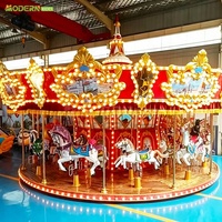 Manège de luxe à 24 places, style européen, pour fêtes foraines et carnavals