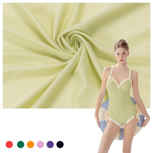 Tecidos de Moda para Natação Leves em Elastano 110gsm 130gsm Nylon Spandex Poliéster Liso e Sedoso - Product Image 1