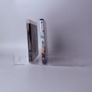 حامل تخزين حديث لألعاب الفيديو من الأكريليك الشفاف PS5 منظم أقراص عرض وحامل - Product Image 2