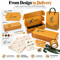 Boîte d'expédition en carton ondulé orange personnalisée avec logo, emballages pour paniers-cadeaux alimentaires, pour produits frais de la ferme et marques alimentaires haut de gamme