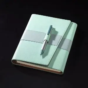 2024 Recyclebare Eco-Vriendelijke Op Maat Gemaakte Fabrikant Prijs Elegant Linnen Omslag Journal Notebook Blanco Papier