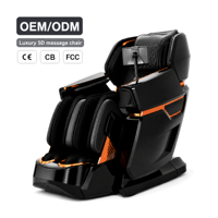 Fauteuil de massage électrique à gravité zéro pour le corps entier, fauteuil de massage intelligent professionnel Shiatsu pour la relaxation du dos, portable