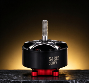 S4315 500KV <b>Brushless</b> Outrunner <b>Motor</b> Aluminum Alloy Black Red for Multirotor Drones - Product Image 3