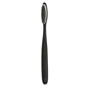 Gradient Color Large <b>Head</b> <b>Toothbrush</b> Soft Bristle Nylon For Adults Home Use Black Regular Size - Product Image 2