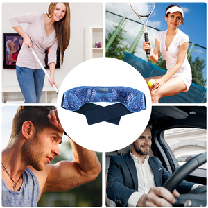 Compresa de Gel Frío OEM Más Vendida, Compresa de Hielo <span class=keywords><strong>para</strong></span> <span class=keywords><strong>la</strong></span> Cabeza con Máscara Facial y Ocular <span class=keywords><strong>para</strong></span> el Dolor de Cabeza, Compresa de Hielo Negra <span class=keywords><strong>para</strong></span> <span class=keywords><strong>la</strong></span> <span class=keywords><strong>Migraña</strong></span> - Product Image 6