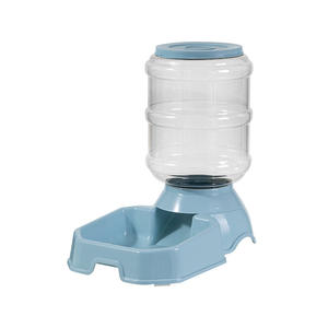 Bouteille d'eau et distributeur de nourriture pour animaux de compagnie, grande capacité 3,8 L, portable, moderne, en plastique, automatique, étanche, avec fonction d'auto-dosage - Product Image 6