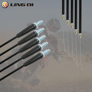 Универсальный мотоциклетный Дроссельный трос с прямой головкой из нержавеющей стали - Product Image 2