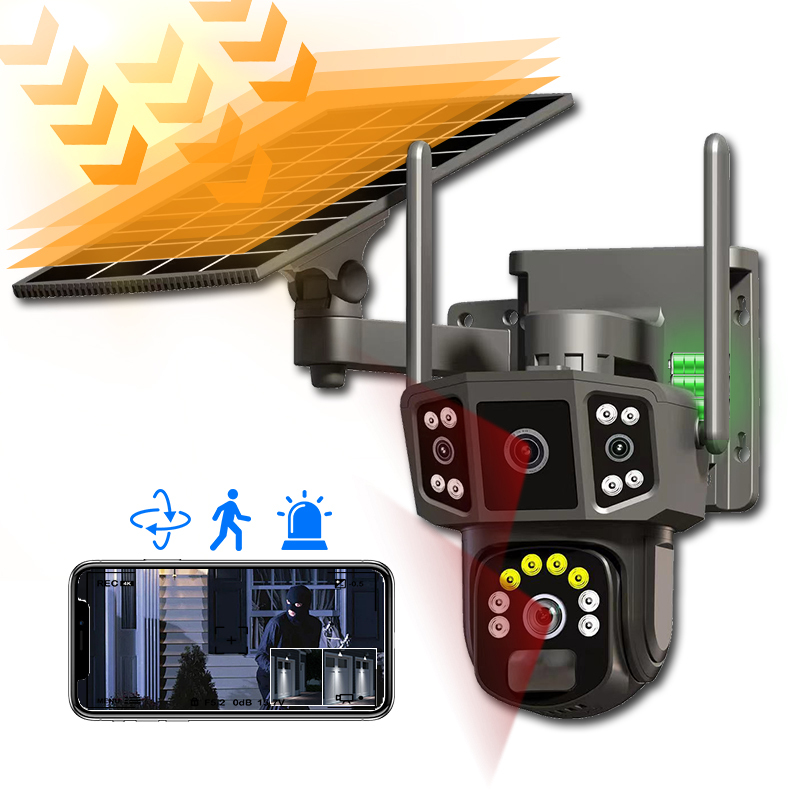 V380PRO Solar Camera Outdoor SIM Card