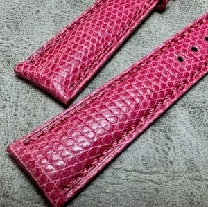 Odian sangles sur mesure peau de lézard sur mesure peau d'autruche diable peau de poisson montre ceinture - Product Image 3