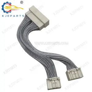 Auto 70pin male to female connector power Complete Wiring Harness for car audio video system