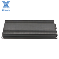 Mini amplificateur de voiture 5 canaux 125Wx4CH+1000Wx1CH Classe AB+ Classe D, système audio de voiture amélioré avec crossovers et égaliseurs