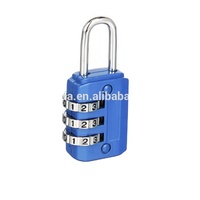 Nouveau design, cadenas à combinaison en alliage de zinc à 3 chiffres, sécurité sans clé, cadenas à combinaison métallique
