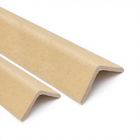 Protecteur d'angle en carton kraft robuste, longueur personnalisée, pour protection de palettes, écologique et antichoc