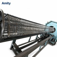 Machine à souder les cages de poteaux en béton carrés, soudeuse de cadres d'armature en acier remorquable