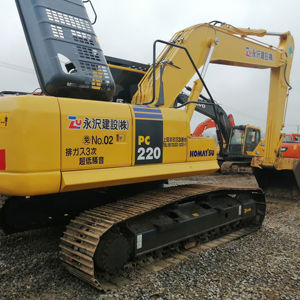 Excavadora usada original japonesa Komatsu PC220 de 22 toneladas con gran descuento de EPA CE a la venta, excavadora usada de Komatsu PC220 original a la venta - Product Image 1