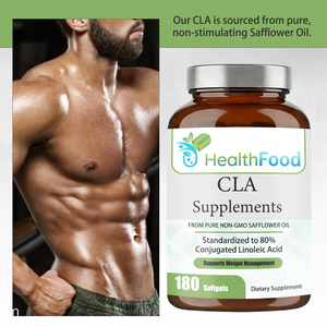 Customized Packaging Conjugated Linoleic Acid <b>Supplement</b> Capsules from Safflower Oil Boost Metabolism Strength CLA Softgels - Product Image 6
