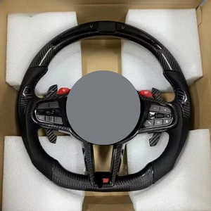 Volante Deportivo de Fibra de Carbono con LED para Toyota Supra MK5, Modelos 2019, 2020, 2021, 2022, 2023, 2024, Gran Venta - Product Image 4