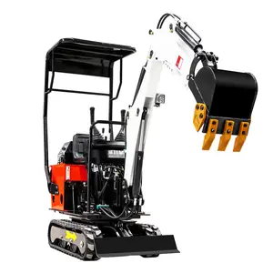 New Design Mini Pelle 0.8ton Cheap Small Digger Excavator Machine With Free Shipping